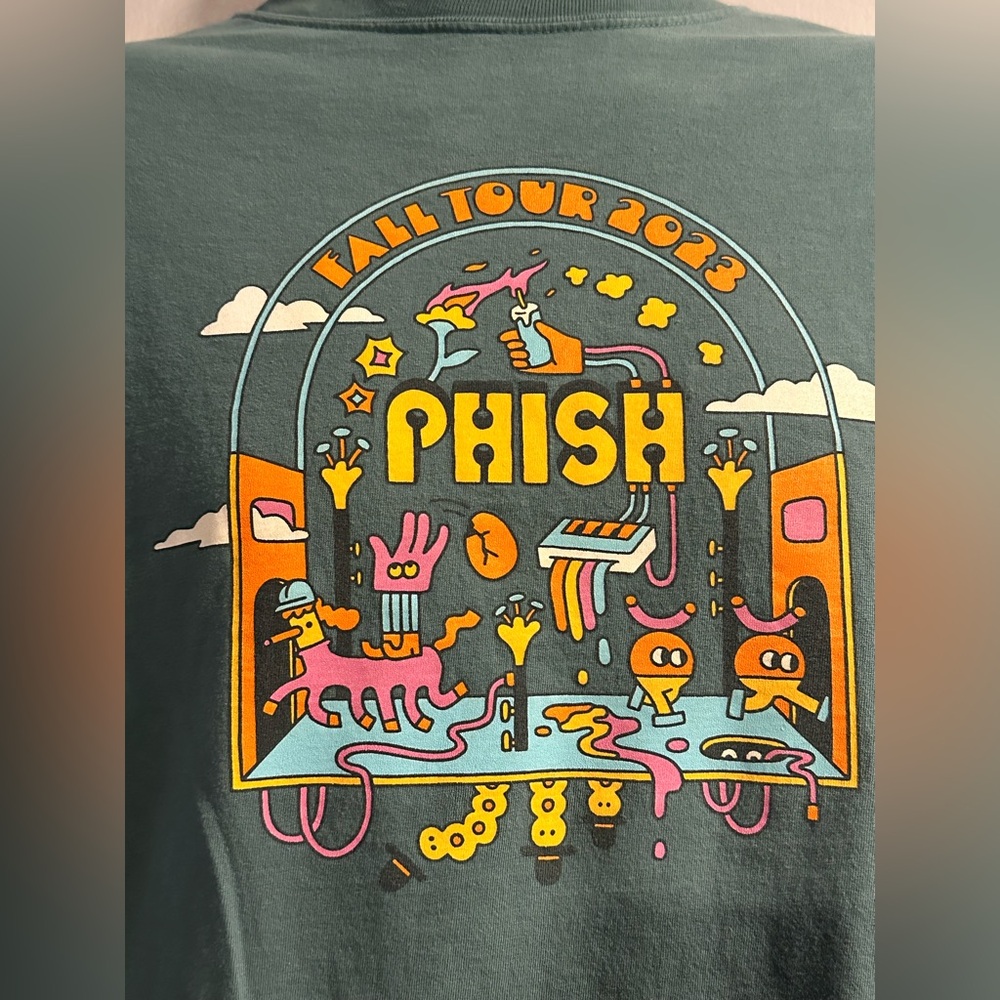 Phish Fall Tour 2023 Graphic Tee XXL